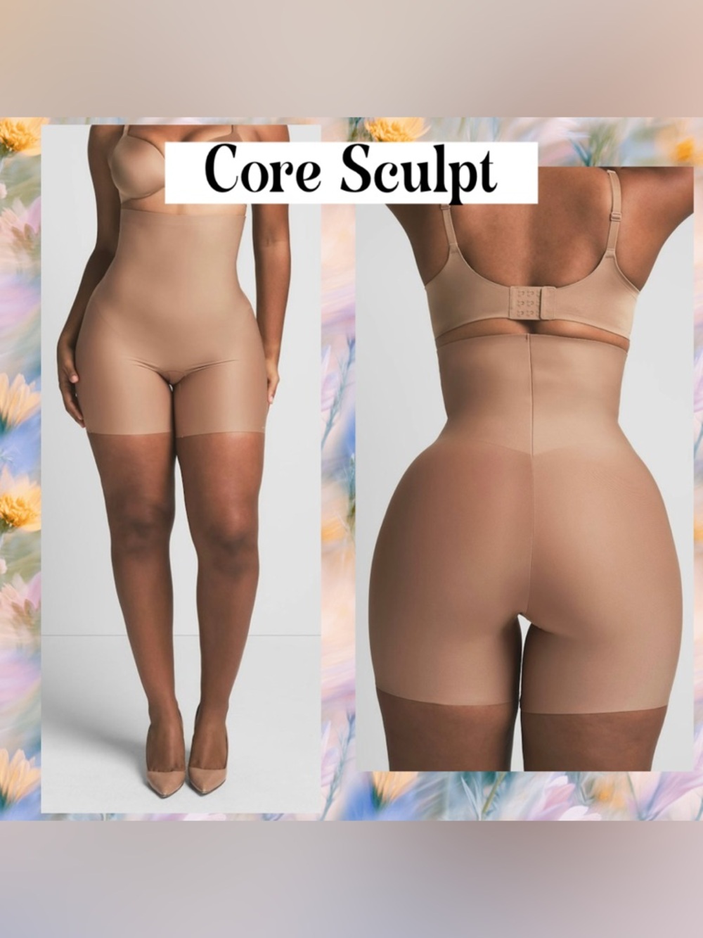Skims CORE SCULPT HIGH-WAISTED SHORT Sienna